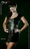 Vestido Lipsy Girls Cruz Black Novo