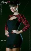 Vestido Lipsy Girls Bordô