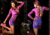 Vestido Lipsy Girls Dragão Rosa- Frete Grátis