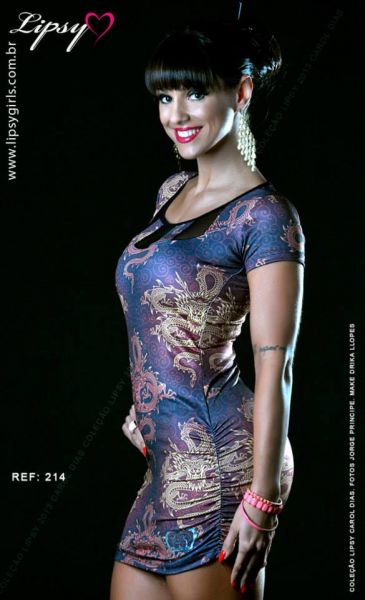 Vestido Lipsy Girls Dragão Novo