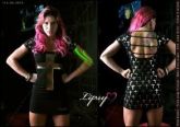 Vestido Lipsy Girls Cruz Dourada- Frete Grátis